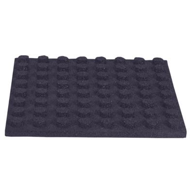 China Hammer Top Rubber Stable Floor Matting 500 X 500mm Thickness 30mm 40mm Pony Mats for sale