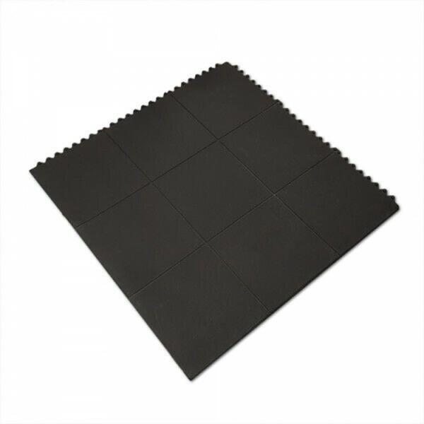 Quality Interlocking Rubber Horse Stable Mats Floor Tiles 90cm X 90cm X 14mm And Edge Strips for sale