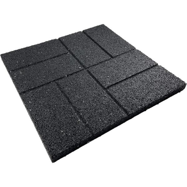 Quality UV Resistance Rubber Patio Slabs Outdoor Rubber Patio Tiles Rubber Mats for sale