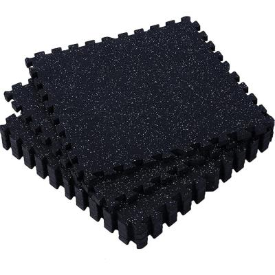 China E-Purchasing Rubber Mats Rubber Noise-Reducing Interlocking Rubber Top Eva Foam Floor Mats for sale