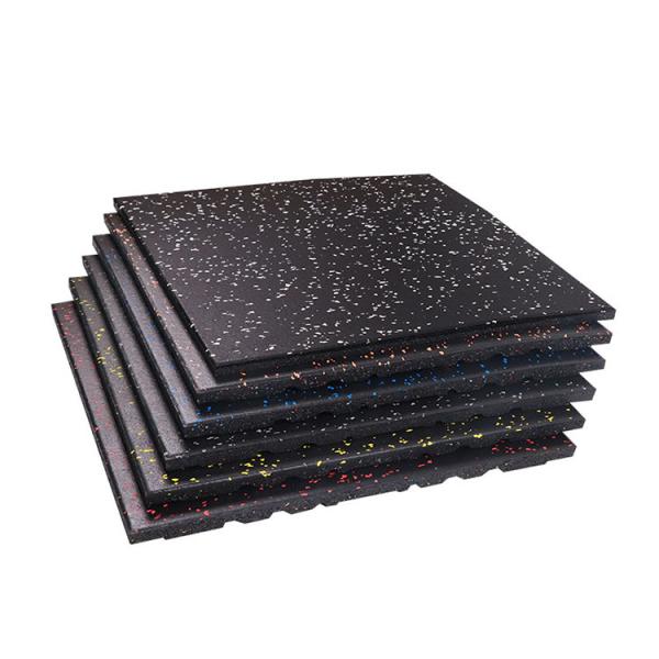 Quality Eco Sport Rubber Floor Tiles Gym Outdoor Rubber Flooring Heavy Duty Rubber for sale