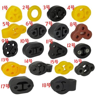 China Rubber Accessories  Automotive Suspension Rubber Parts Shockproof Suspension Two Hole Lifting Lug Automotive Rubber for sale