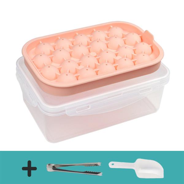 Quality Wholesale Bpa Free Diy Maker Pp Ice Cream Mould With Lid Whiskey Ice Mold Cube Tray for sale