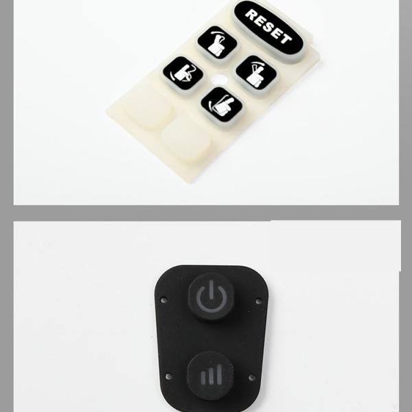 Quality Custom Remote Silicone Keypads Waterproof Silicone Push Button Silicone Rubber for sale