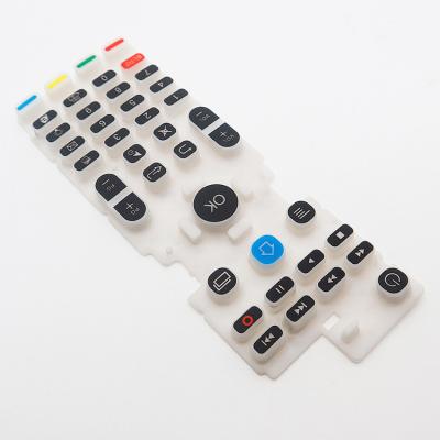 China Silicone Rubber Keypad Remote Control Customization Home Appliances Remote Control Silicone Rubber Keypads for sale