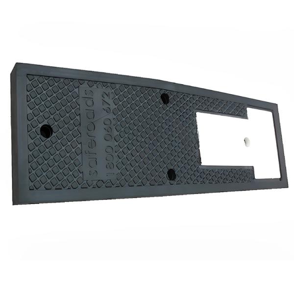 Quality 500 X 500 X 50mm CE Rubber Speed Hump Speed Ramp Speed Breaker for sale