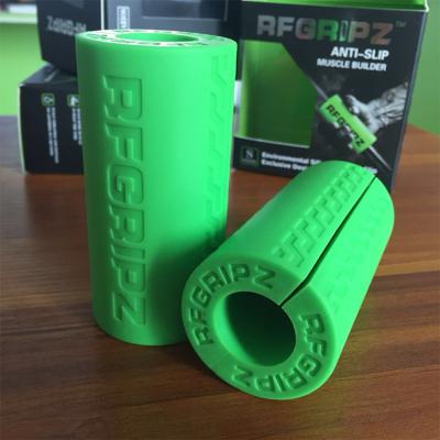 China E-Purchasing Ultimate Arm Bomber Silicone Grip Sleeves Enhanced Grip Dumbbell Barbell Grips Grips for sale