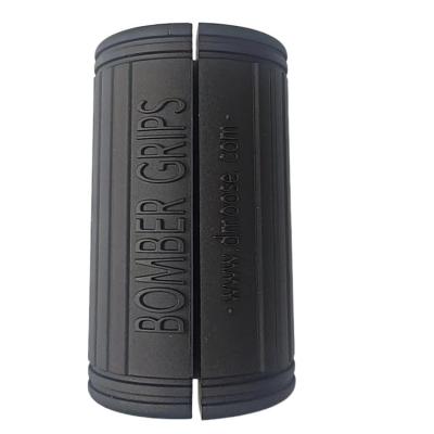 China Gym Weight Bar Grips Fit Standard Barbell Dumbbell Handles Grips silicone grips for sale