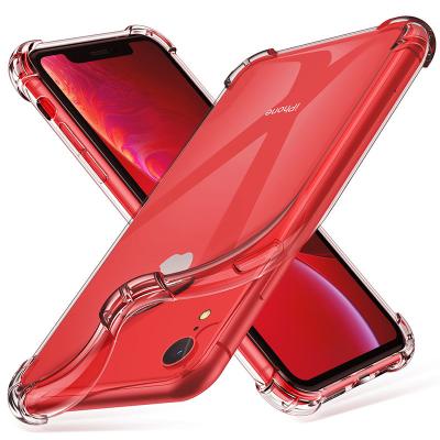 China Iphone XS MAX China Manufacturer Tpu Shockproof Phone Case Toughed Corners Support Wireless Power Charging for sale