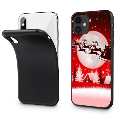 China Merry Chrismas Design Iphone XR Shockproof Case Fully Wrapped Photo Print Holiday Gift for sale