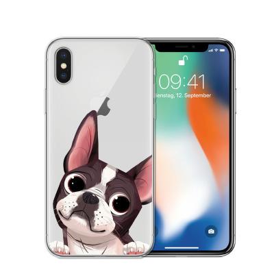 China 1.5mm Plastic Mobile Phone Cases , Dog Animal Photos Cute Cell Phone Cover for sale