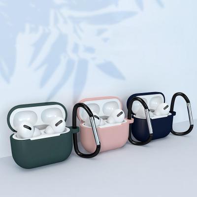 China Anti Lost Loop Airpods Pro Protective Case TPU Silicone Airpod Covers Scratch Proof for sale