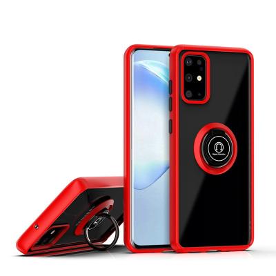 China TPU PC Finger Phone Case Holder Rotating Stand For Samsung Galaxy A42 for sale