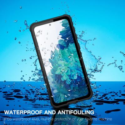 China Anti Slip Waterproof Phone Case Full Body Closure Shockproof Edges For Samsung Galaxy S21 for sale