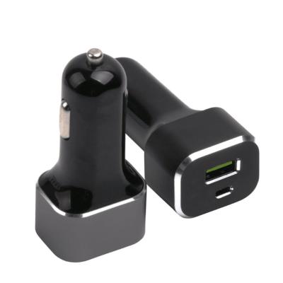 China Mobile Phone Charger Adapter Aluminium Alloy PD18W QC3.0 Dual Ports Fast Power Transfer for sale