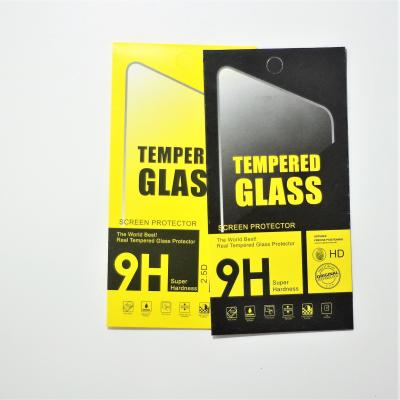 China Scratch Proof Mobile Phone Glass Screen Protector  2.5D 0.33mm 9H Hardness for sale