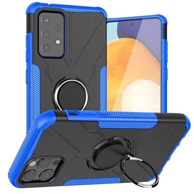 China Heavy Duty Armor Shockproof Protective Case , Kickstand Cell Phone Case For Samsung A72 for sale
