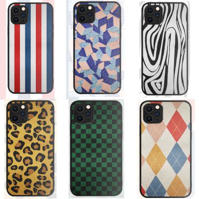 China Daisy Leopard Tpu Material Creative Phone Cases For Iphone 12 Pro Max Full Wrap for sale