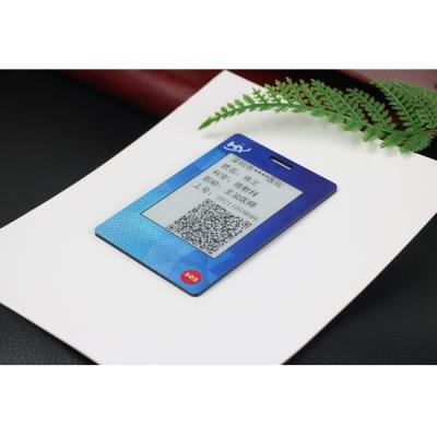 China Rechargeable 1.0mm NFC OTP Smart Card For Smart Phone Card Reader for sale