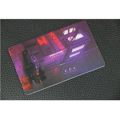 China IP68 RFID Chip Card Passive Light Emitting Access Control RFID Chip Debit Card for sale
