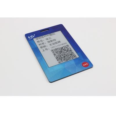 中国 ビデオ スクリーンが付いているブルートゥースの支払無接触RFIDのカード1.5mm 販売のため