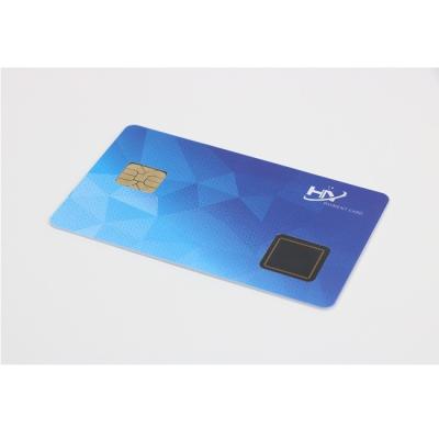 China 1.39 Inch Dot Mapping Embedded Smart Card With Fingerprint Sensor for sale