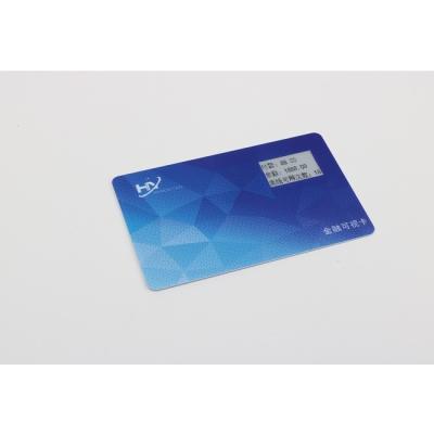 China Os bocados do cartão de crédito 13 de NFC da tela ISO7816 da tinta de E fecham o carregamento sem fio à venda