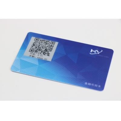China 1,39 cartão 0.76mm de Dot Matrix Screen OTP da polegada para o estudante Cards à venda