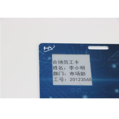 Chine ODM d'OEM passif fait sur commande de début de puissance faible de Smart Card d'encre de 1,02 NFC E de pouce à vendre