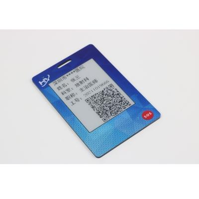 China ISO 7816 E Ink Credit Card For School Hospital Company Identity for sale