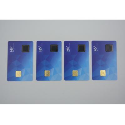 China Cryptocurrency Wallet Fingerprint Smart Cards NFC 0.84mm thickness for sale