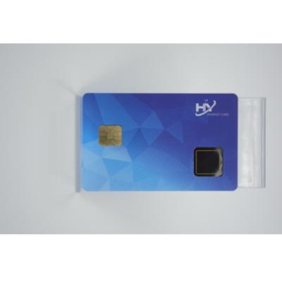 China Pantalla de papel electrónica del interfaz de la tarjeta 7816 del pago de la huella dactilar de Bluetooth en venta