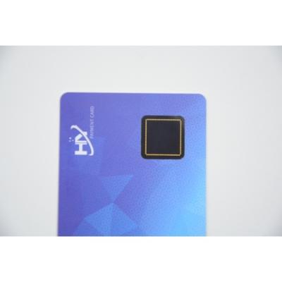 China Blue Wizard Layout Fingerprint Smart Cards 0.4mm Digital Keys 2.7 inch for sale