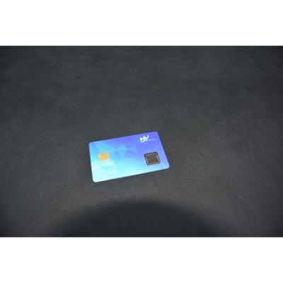 Chine Cartes à puce biométriques authentifiées d'empreinte digitale 0.76mm avec l'écran d'OLED à vendre