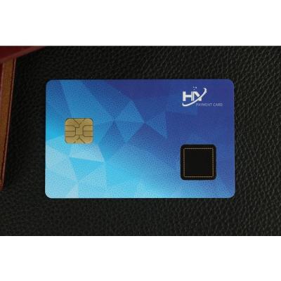 China 0.84mm Thickness Fingerprint Smart Cards 13.56 Mhz Smart Card Waterproof for sale