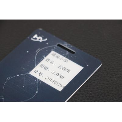 China Cartão biológico 13.56mhz Contactness da segurança RFID da identificação 1,54 polegadas à venda