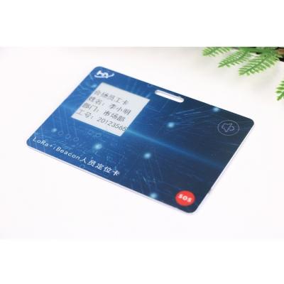 China Tela eletrônica da tinta do cartão da identificação de Bluetooth Ble da segurança da impressão digital à venda