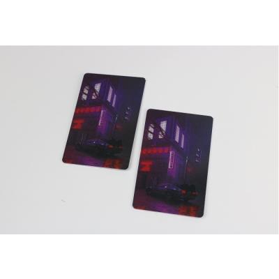 China Active Passive 128K Custom Printed Rfid Cards 1.4mm For Office for sale