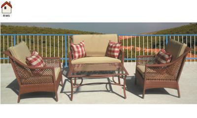 China outdoor furniture braided rattan RMS70180R for sale