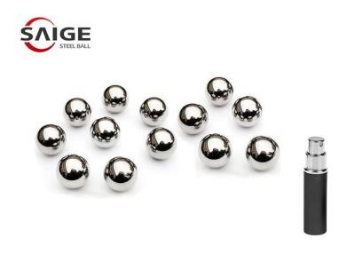 China 304 / 304L Hardened Steel Balls For Perfume Miniature Pumps Zero Defect for sale