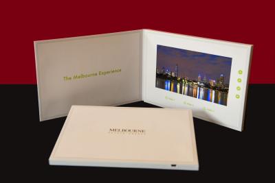 China Bussiness Advertisement Flip Book Video With A4 , A5 And Customized for sale