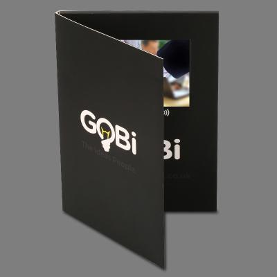 China Handmade Customizable LCD Business Cards And Brochures Full Printing for sale