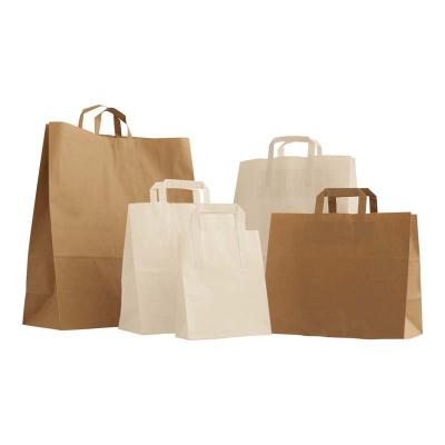 China Customized Reusable Paper Shopping Bags 10kg Maximum Carry Weight for sale