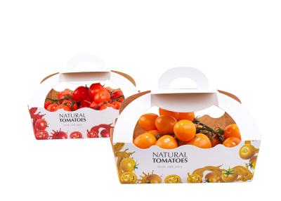China CMYK-Obst- und GemüseVerpackenkästen mit der Lackierung des Prägungsdruckens zu verkaufen