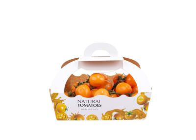 China Sustainable Vegetable Corrugated Boxes , Paper Fruit Box For Birthday Christmas for sale