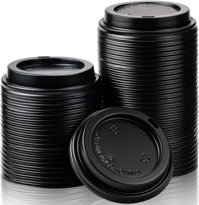 China Plastic Biodegradable Coffee Lids , 90mm Eco Friendly Cup Lids For Takeaway Coffee Cup for sale