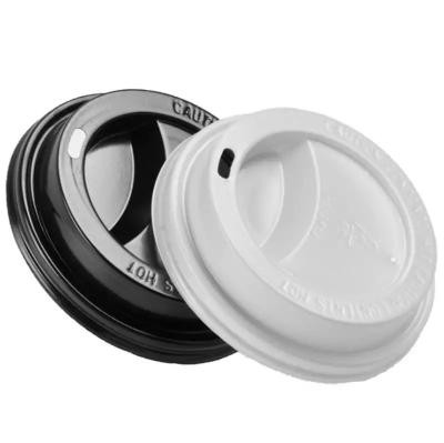 China 80mm 90mm Biodegradable Coffee Lids Eco Friendly PLA Mterial for sale