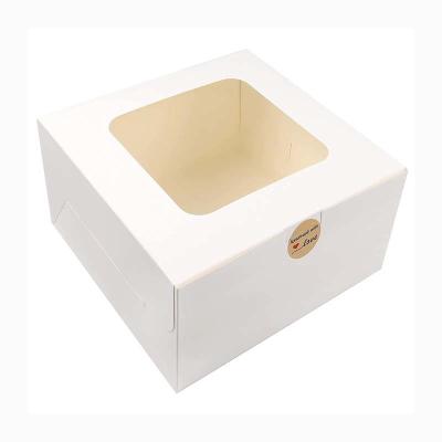 Cina Hamburger Paper Food Container Box Pantone / CMYK Color Printing in vendita