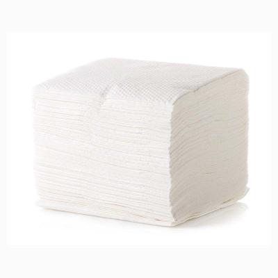 China 3 Ply Folded White Paper Napkin Tissue For Party Camping Picnics for sale