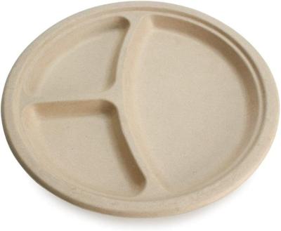 China Biodegradable Disposable Paper Plate , Greaseproof Paper Lunch Trays for sale